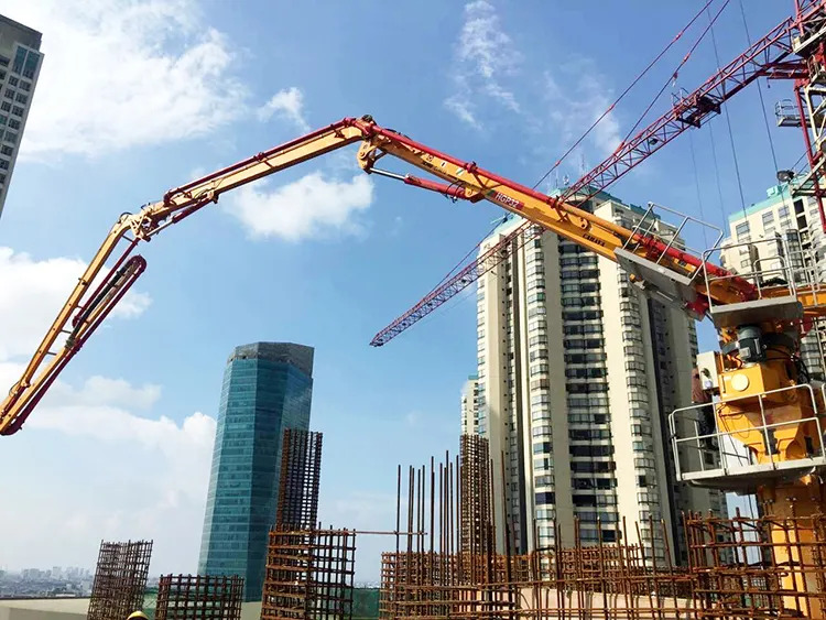 XCMG Schwing Concrete Distributor HGP32 High Efficiency 22kw 32m Hydraulic Spider Concrete Placing Boom Made in China - Pompe à béton stationnaire: photos 2 XCMG Schwing Concrete Distributor HGP32 High Efficiency 22kw 32m Hydraulic Spider Concrete Placing Boom Made in China - Pompe à béton stationnaire: photos 2