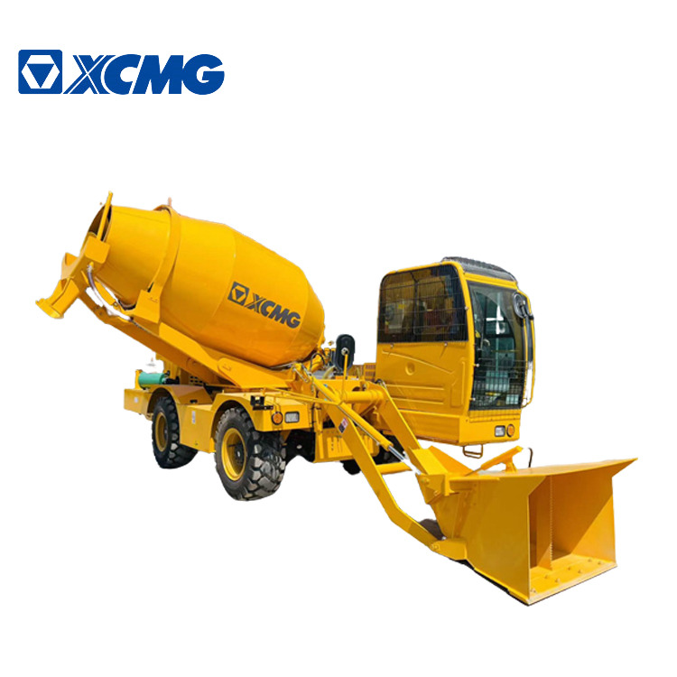XCMG Self Loading Concrete Mixer 3.5m3 Portable Diesel Mini Small Concrete Cement Mixer for Sale - Bétonnière: photos 2 XCMG Self Loading Concrete Mixer 3.5m3 Portable Diesel Mini Small Concrete Cement Mixer for Sale - Bétonnière: photos 2