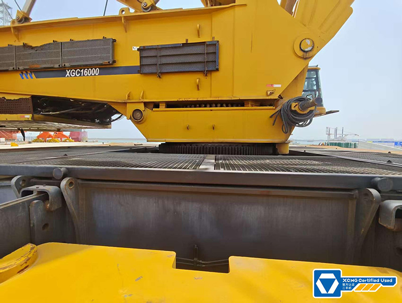 XCMG XGC16000 1250 ton 2020 used mobile crawler crane price en leasing occasion XCMG XGC16000 1250 ton 2020 used mobile crawler crane price: photos 6