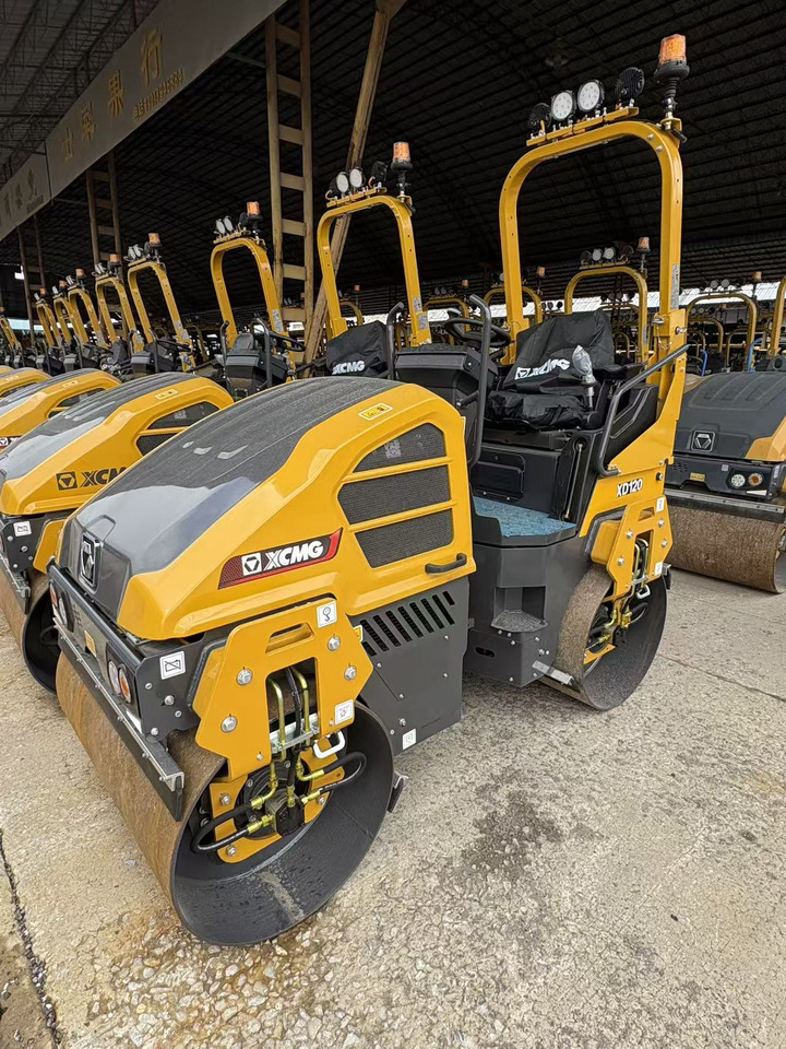 Mini compacteur XCMG small XD120 Double Drum Vibratory Road Roller: photos 9