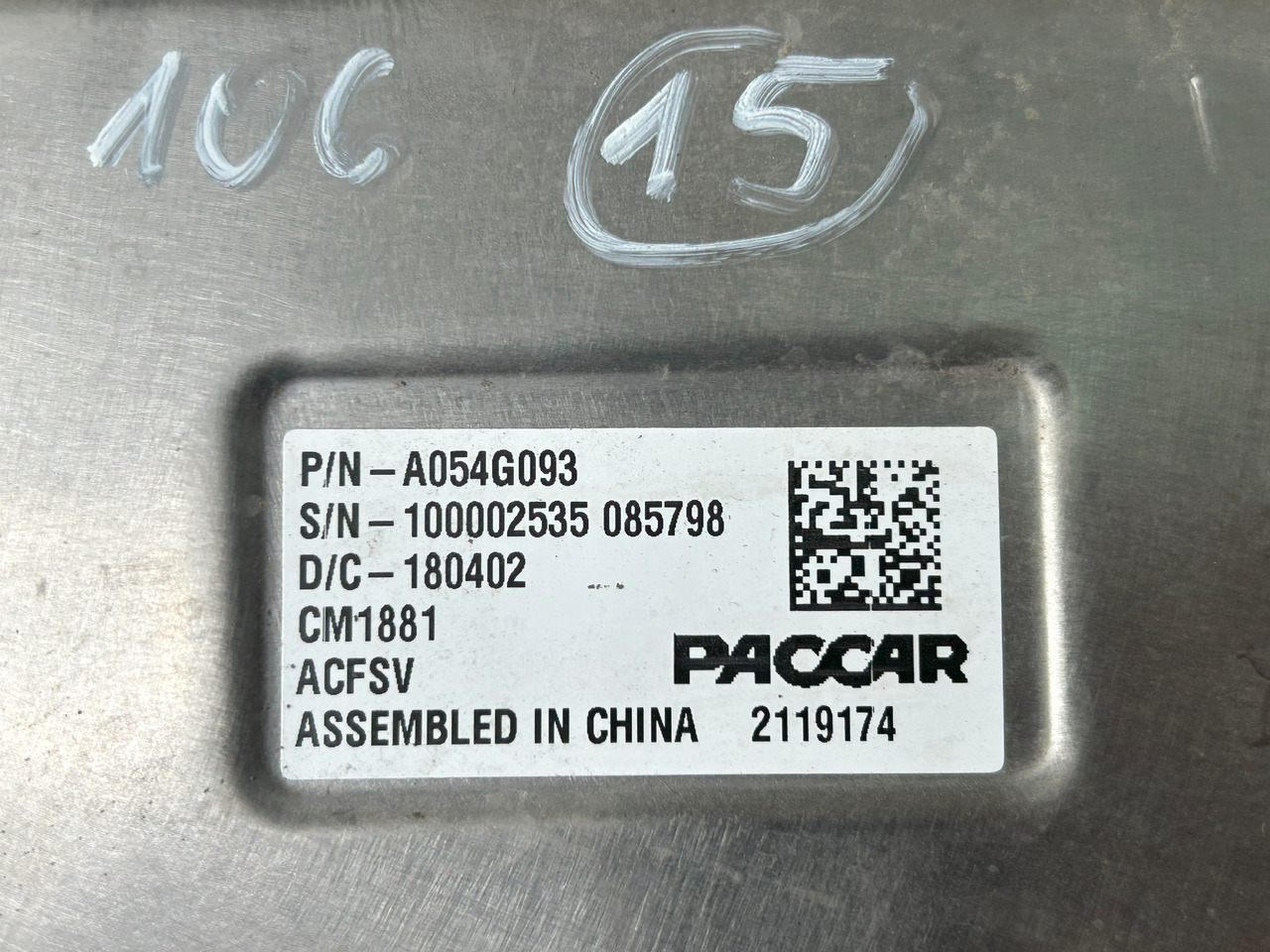DAF CONTROLLER MODULE EAS ADBLUE - Bloc de gestion: photos 2 DAF CONTROLLER MODULE EAS ADBLUE - Bloc de gestion: photos 2