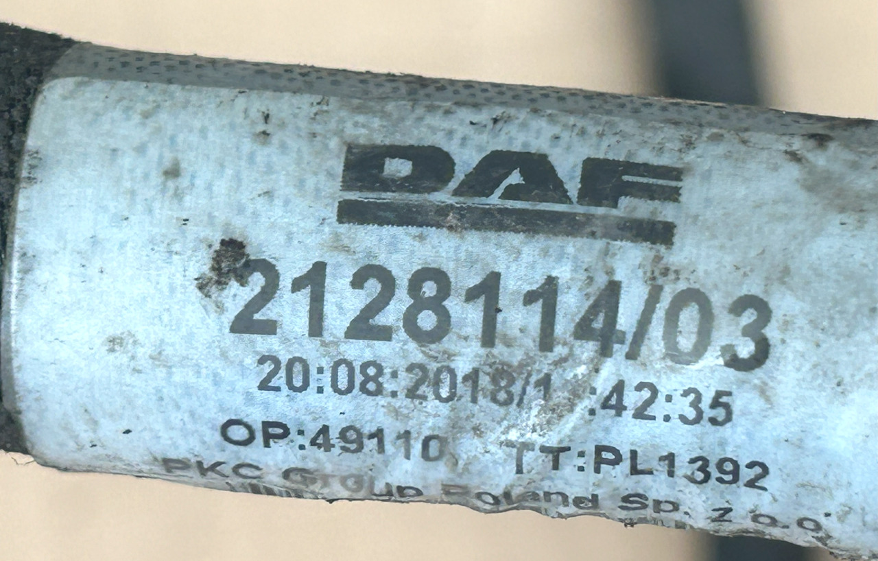 DAF XF 106 CHASSIS MAIN ELECTRICAL HARNESS - Câble/ Fil: photos 5 DAF XF 106 CHASSIS MAIN ELECTRICAL HARNESS - Câble/ Fil: photos 5