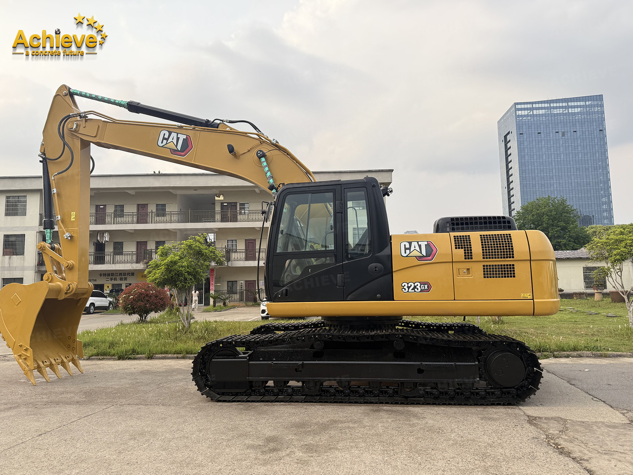 Pelle sur chenille CATERPILLAR 2021 3100h 323GX Net Power - ISO 9249 123.7 kW Operating weight 21800 kg Maximum digging depth 6660 mm【ACHIEVE】 TOP CONDITION!!!: photos 6