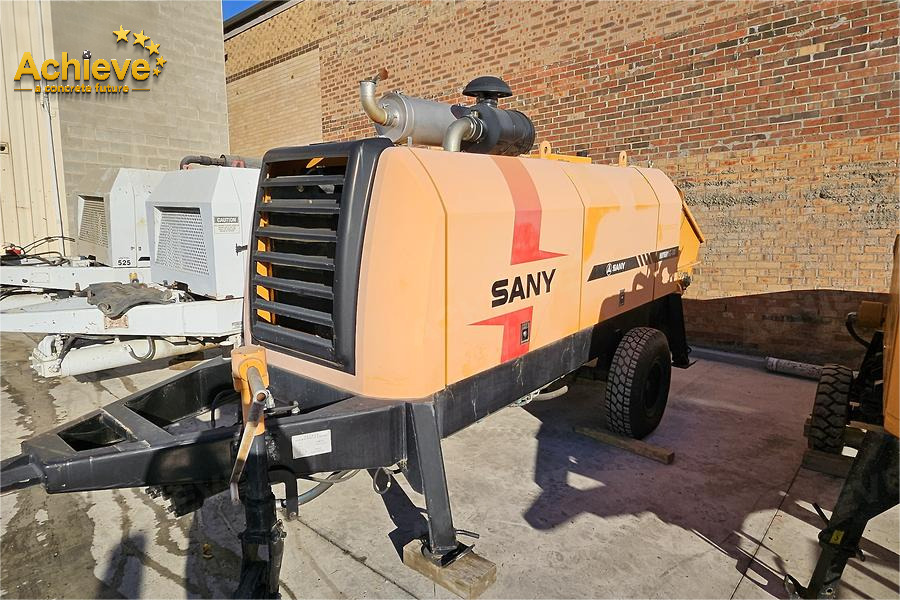 SANY SANY 【ACHIEVE】TOP CONDITION!!! demo new low hours Sany Concrete Trailer Pump 2017 HBT5008C-5S - Pompe à béton stationnaire: photos 2 SANY SANY 【ACHIEVE】TOP CONDITION!!! demo new low hours Sany Concrete Trailer Pump 2017 HBT5008C-5S - Pompe à béton stationnaire: photos 2