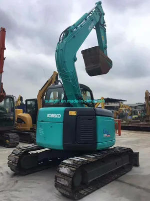 Good Condition Japanese Zero-Tail Excavator Kobelco Sk70sr Mini Hydraulic Excavator with Back-Fill Blade for Sale - Pelle sur chenille: photos 1 Good Condition Japanese Zero-Tail Excavator Kobelco Sk70sr Mini Hydraulic Excavator with Back-Fill Blade for Sale - Pelle sur chenille: photos 1