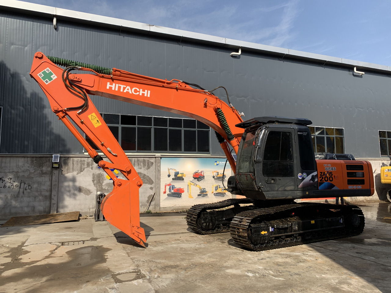 Hitachi Excavator Zaxis 200, 210, 240 Made in Japan - Pelle sur chenille: photos 2 Hitachi Excavator Zaxis 200, 210, 240 Made in Japan - Pelle sur chenille: photos 2