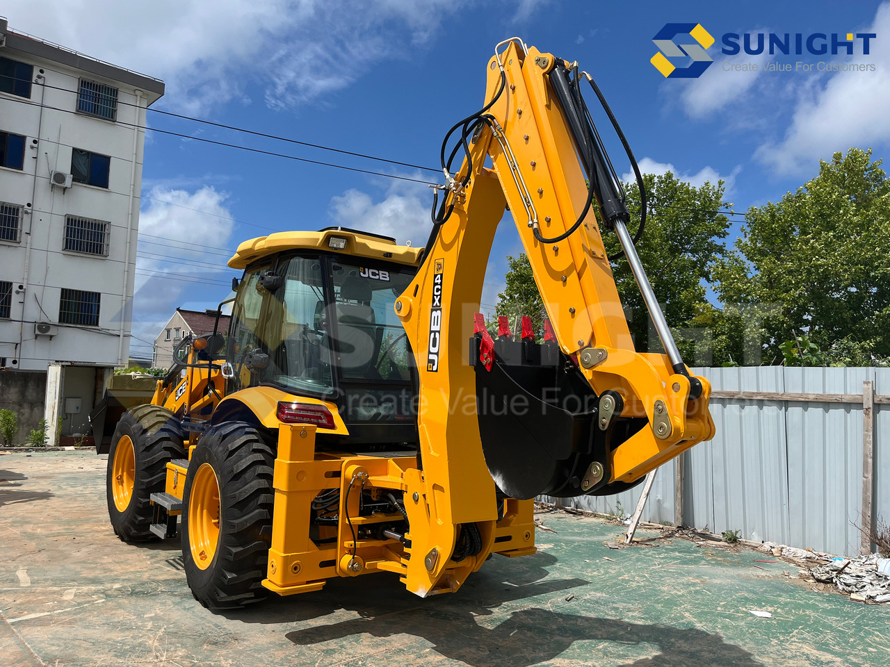 JCB 4CX Backhoe Loader 4x4 Drive - Tractopelle: photos 3 JCB 4CX Backhoe Loader 4x4 Drive - Tractopelle: photos 3
