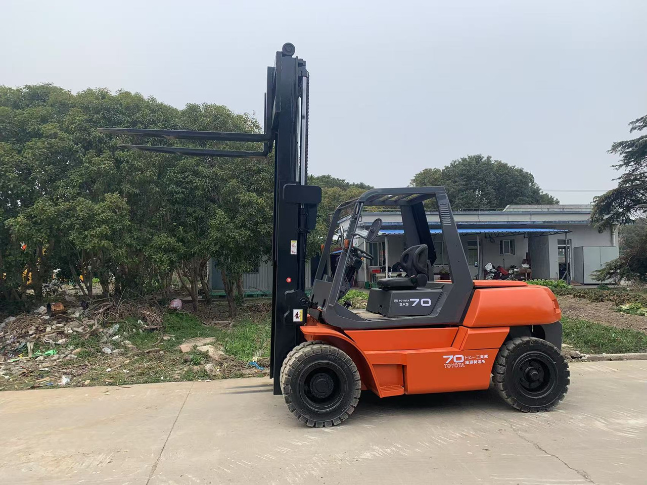 Toyota FD70 Secondhand 7 ton Forklift - Chariot élévateur diesel: photos 1 Toyota FD70 Secondhand 7 ton Forklift - Chariot élévateur diesel: photos 1