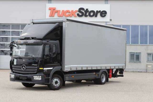 Mercedes-Benz Atego 1323 L - Camion à rideaux coulissants: photos 1 Mercedes-Benz Atego 1323 L - Camion à rideaux coulissants: photos 1