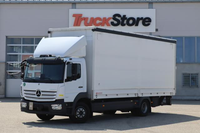 Mercedes-Benz Atego 1527L EDSCHA - Camion à rideaux coulissants: photos 1 Mercedes-Benz Atego 1527L EDSCHA - Camion à rideaux coulissants: photos 1