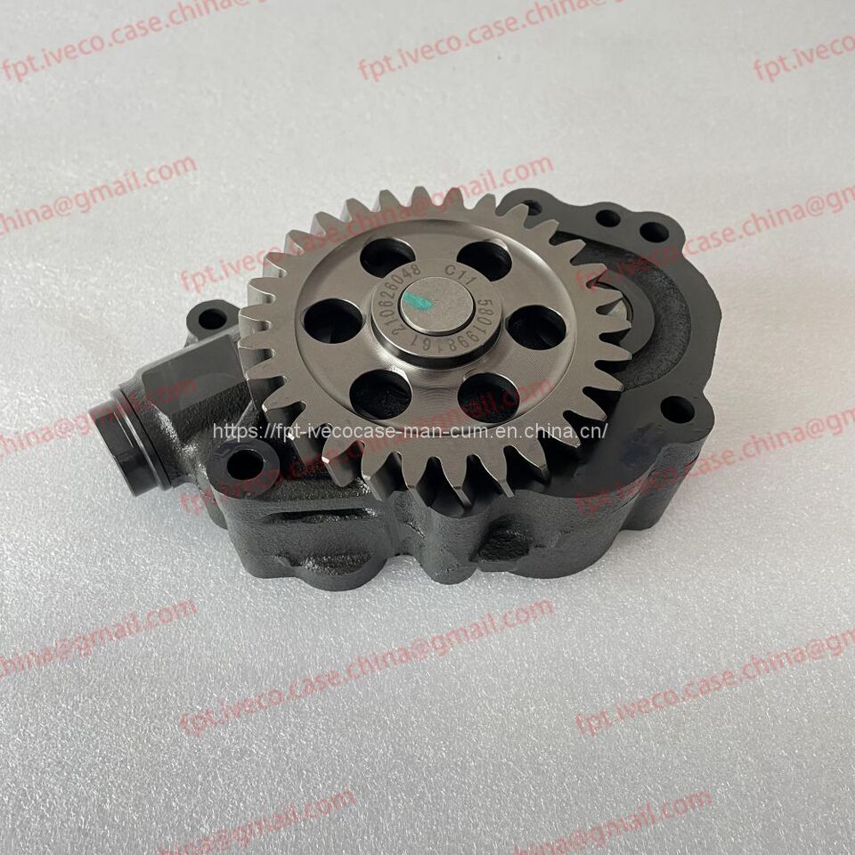 FPT IVECO CASE Cursor11 F3GFE613A B001 5801863562 ENGINE OIL PUMP 504105556 - Pompe à huile: photos 1 FPT IVECO CASE Cursor11 F3GFE613A B001 5801863562 ENGINE OIL PUMP 504105556 - Pompe à huile: photos 1