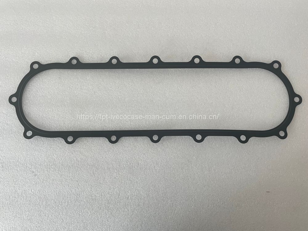 FPT IVECO CASE Cursor9 Euro 6 F2CFE612 A/B/D F2CFE614A*B041/F2CGE614F*V004 5802431166 GASKET - OIL HEAT EXCHANGER COVER 504128027 - Joint moteur: photos 1 FPT IVECO CASE Cursor9 Euro 6 F2CFE612 A/B/D F2CFE614A*B041/F2CGE614F*V004 5802431166 GASKET - OIL HEAT EXCHANGER COVER 504128027 - Joint moteur: photos 1