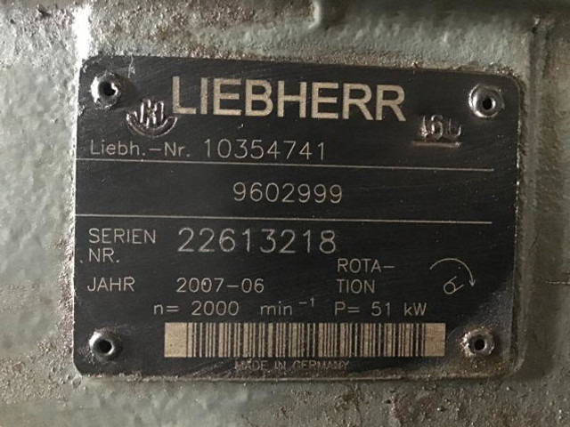 Liebherr A11V075 - Pompe hydraulique: photos 3 Liebherr A11V075 - Pompe hydraulique: photos 3