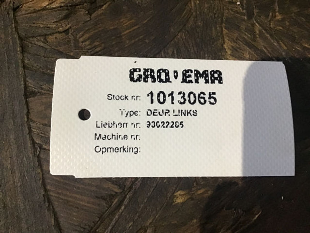 Liebherr Door Left - Portière et pièces: photos 4 Liebherr Door Left - Portière et pièces: photos 4