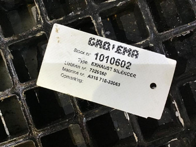Silencieux Liebherr Exhaust Silencer: photos 10