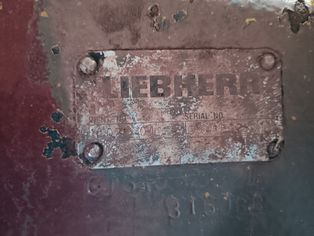 Essieu et pièces Liebherr Rear Axle: photos 6