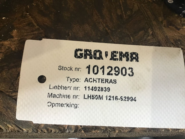 Liebherr Rear Axle - Essieu et pièces: photos 5 Liebherr Rear Axle - Essieu et pièces: photos 5