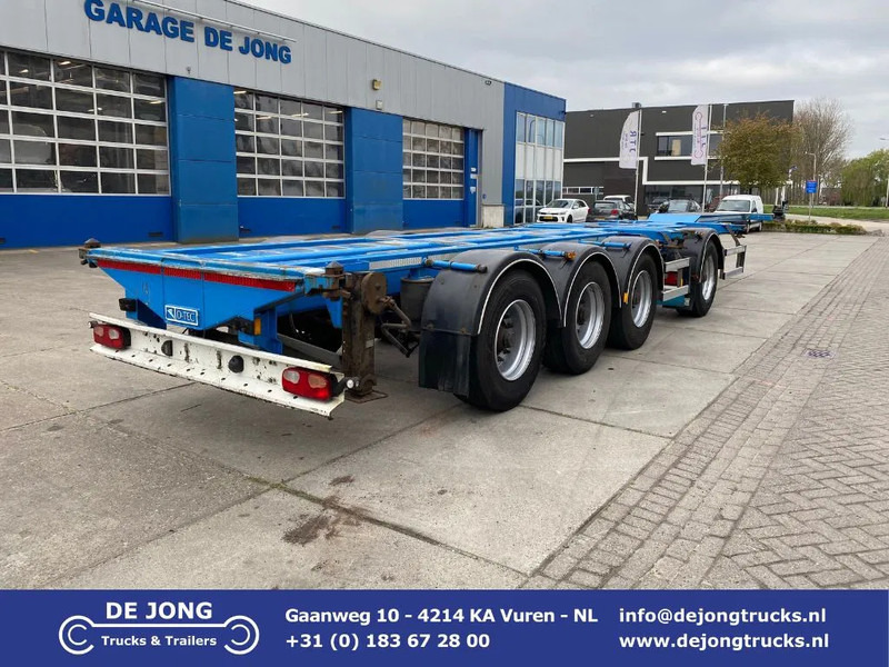 D-Tec CT-43-04D VCC-05 Combitrailer / 4 Axles / 1x Lift Axle - Semi-remorque porte-conteneur/ Caisse mobile: photos 1 D-Tec CT-43-04D VCC-05 Combitrailer / 4 Axles / 1x Lift Axle - Semi-remorque porte-conteneur/ Caisse mobile: photos 1