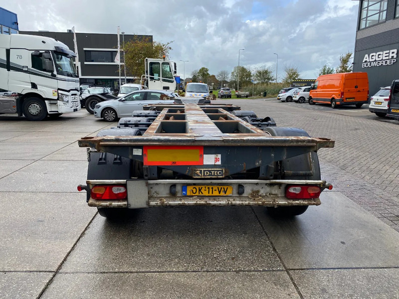 D-Tec FT-43-03V / Flexitrailer / 3x Extendable / SAF / 1x Lift Axle - Semi-remorque porte-conteneur/ Caisse mobile: photos 2 D-Tec FT-43-03V / Flexitrailer / 3x Extendable / SAF / 1x Lift Axle - Semi-remorque porte-conteneur/ Caisse mobile: photos 2