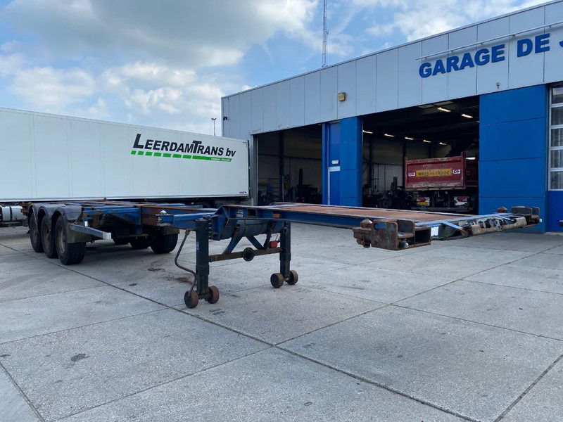 Kromhout KRH0-1013 / 1x Lift Axle / 2x Extendable / BPW - Semi-remorque porte-conteneur/ Caisse mobile: photos 5 Kromhout KRH0-1013 / 1x Lift Axle / 2x Extendable / BPW - Semi-remorque porte-conteneur/ Caisse mobile: photos 5