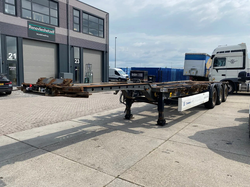 Krone SD 27 / Container Chassis / BPW + Drum / 1x Extendable / 45 FT - Semi-remorque porte-conteneur/ Caisse mobile: photos 4 Krone SD 27 / Container Chassis / BPW + Drum / 1x Extendable / 45 FT - Semi-remorque porte-conteneur/ Caisse mobile: photos 4