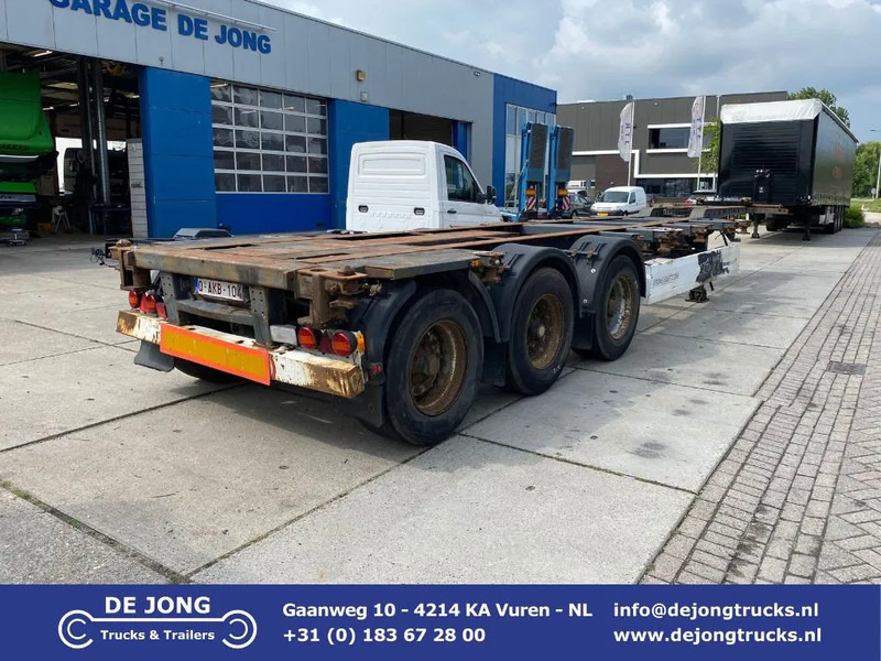 Krone SD 27 / Container Chassis / BPW + Drum / 1x Extendable / 45 FT - Semi-remorque porte-conteneur/ Caisse mobile: photos 1 Krone SD 27 / Container Chassis / BPW + Drum / 1x Extendable / 45 FT - Semi-remorque porte-conteneur/ Caisse mobile: photos 1