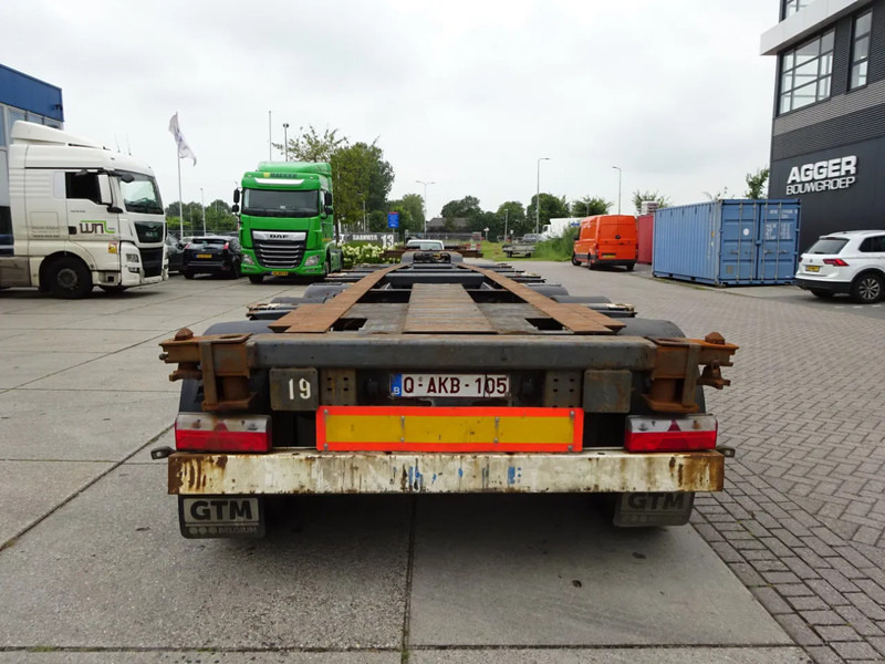 Krone SD 27 / Container Chassis / BPW + Drum / 1x Extendable / 45 FT - Semi-remorque porte-conteneur/ Caisse mobile: photos 2 Krone SD 27 / Container Chassis / BPW + Drum / 1x Extendable / 45 FT - Semi-remorque porte-conteneur/ Caisse mobile: photos 2