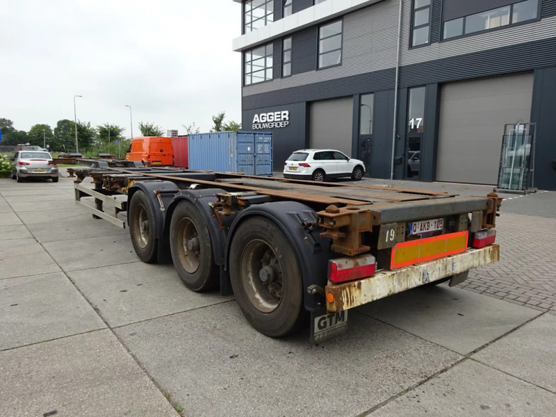 Krone SD 27 / Container Chassis / BPW + Drum / 1x Extendable / 45 FT - Semi-remorque porte-conteneur/ Caisse mobile: photos 3 Krone SD 27 / Container Chassis / BPW + Drum / 1x Extendable / 45 FT - Semi-remorque porte-conteneur/ Caisse mobile: photos 3