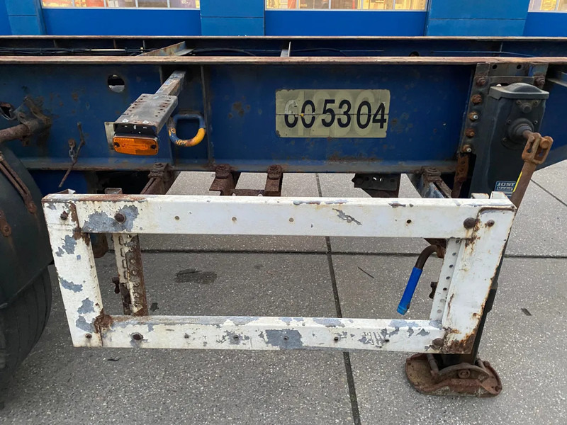 Semi-remorque porte-conteneur/ Caisse mobile Krone SZF18 / 20 FT Container Chassis / SAF: photos 7