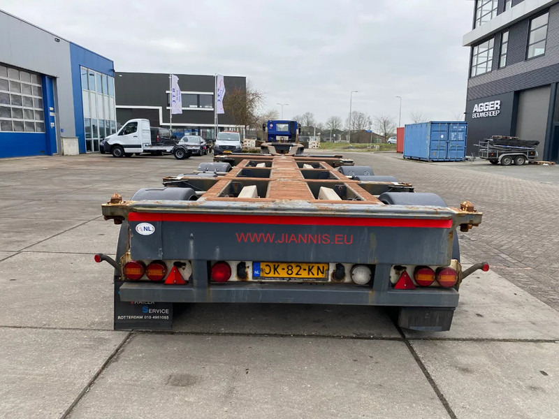 Pacton TXC 343 Multi / 3x Extendable / 1x Lift Axle - Semi-remorque porte-conteneur/ Caisse mobile: photos 2 Pacton TXC 343 Multi / 3x Extendable / 1x Lift Axle - Semi-remorque porte-conteneur/ Caisse mobile: photos 2