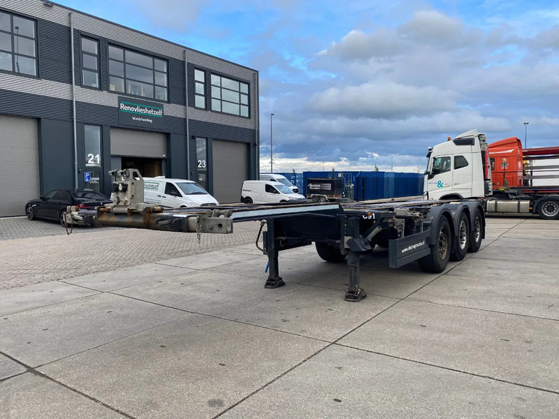 Renders Euro 800 3DFCST / Container Chassis / 45FT / 1x Lift Axle / 2x Extendable - Semi-remorque porte-conteneur/ Caisse mobile: photos 4 Renders Euro 800 3DFCST / Container Chassis / 45FT / 1x Lift Axle / 2x Extendable - Semi-remorque porte-conteneur/ Caisse mobile: photos 4