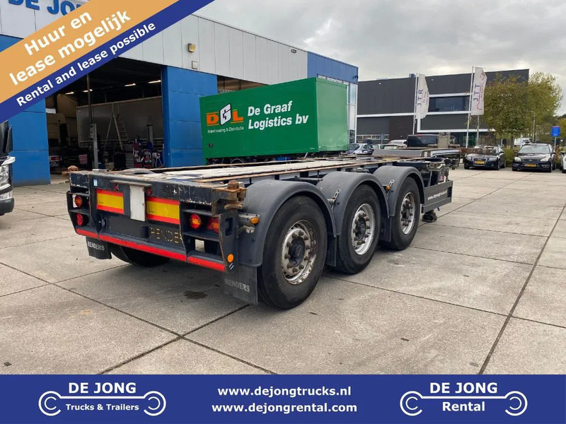 Renders Euro 800 3DFCST / Container Chassis / 45FT / 1x Lift Axle / 2x Extendable - Semi-remorque porte-conteneur/ Caisse mobile: photos 1 Renders Euro 800 3DFCST / Container Chassis / 45FT / 1x Lift Axle / 2x Extendable - Semi-remorque porte-conteneur/ Caisse mobile: photos 1