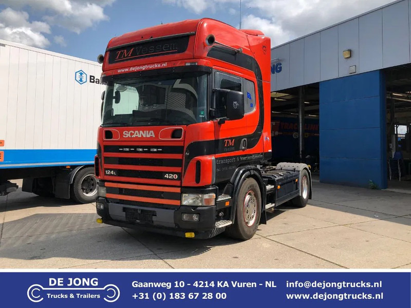 Scania R124-420 / Manual / Euro 3 - Tracteur routier: photos 1 Scania R124-420 / Manual / Euro 3 - Tracteur routier: photos 1