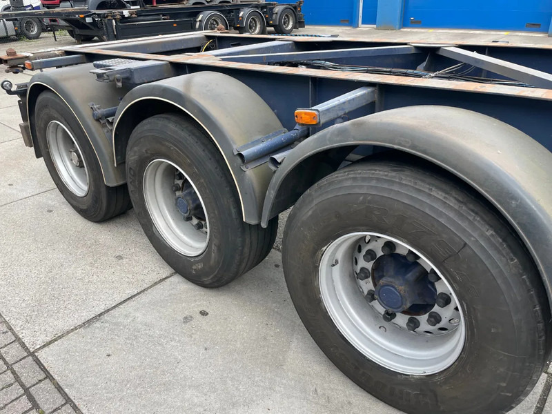 Semi-remorque porte-conteneur/ Caisse mobile Van Hool 20 FT Tipping chassis / kiepchassis: photos 8