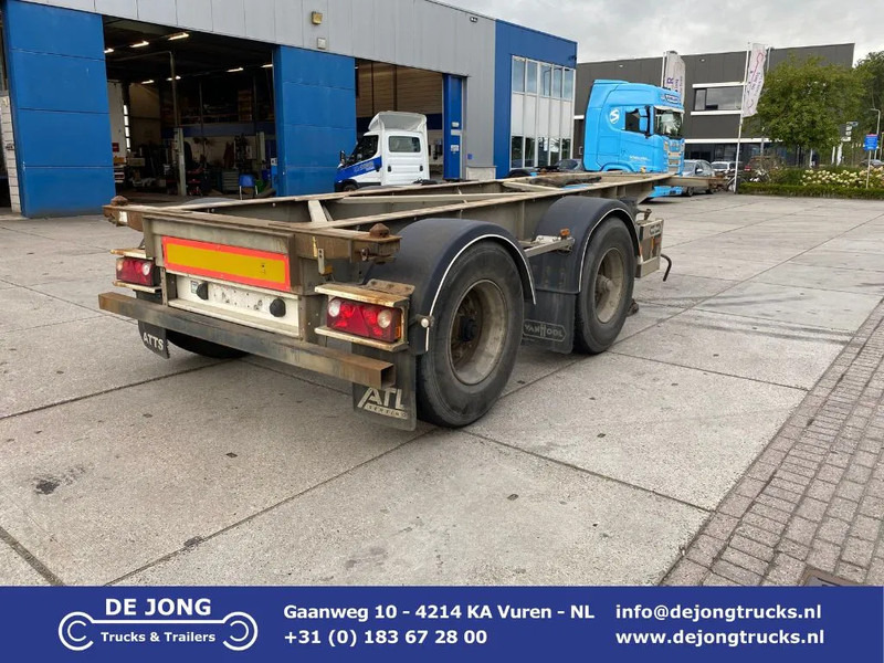 Van Hool Container Chassis / 20 FT / BPW - Semi-remorque porte-conteneur/ Caisse mobile: photos 1 Van Hool Container Chassis / 20 FT / BPW - Semi-remorque porte-conteneur/ Caisse mobile: photos 1