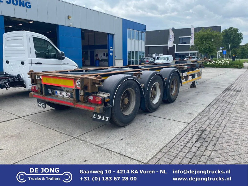 Van Hool Container Chassis / 40-45 FT / BPW - Semi-remorque porte-conteneur/ Caisse mobile: photos 1 Van Hool Container Chassis / 40-45 FT / BPW - Semi-remorque porte-conteneur/ Caisse mobile: photos 1