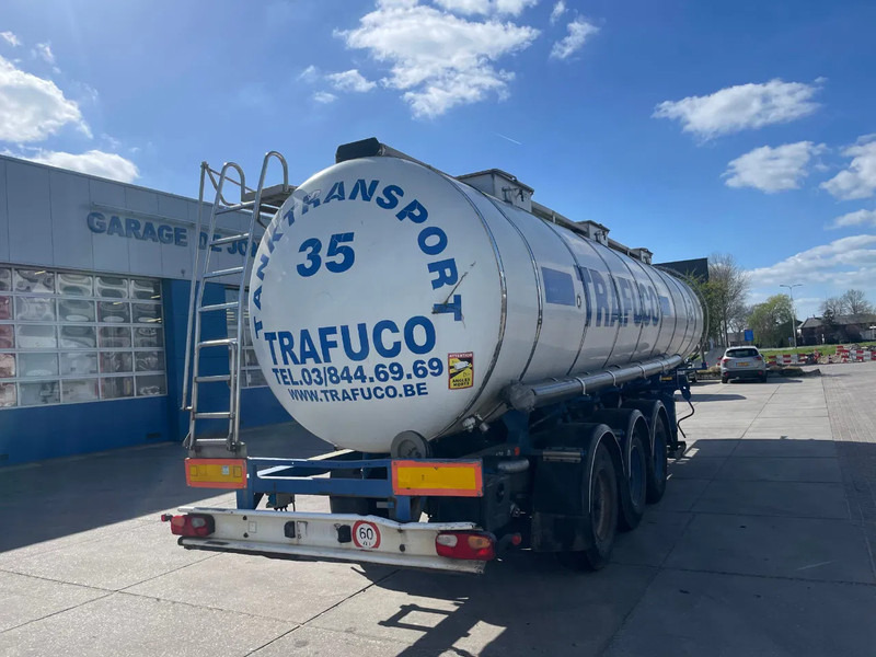Van Hool Tank / Inox / 3 Compartments / 30.000 LT / BPW en leasing occasion Van Hool Tank / Inox / 3 Compartments / 30.000 LT / BPW: photos 6
