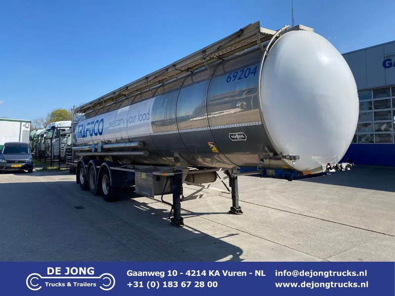 Van Hool Tank / Inox / ADR / 37500 LT - Semi-remorque citerne: photos 1 Van Hool Tank / Inox / ADR / 37500 LT - Semi-remorque citerne: photos 1