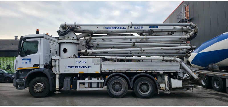 Camion pompe Mercedes-Benz AROCS Sermac 36m: photos 7