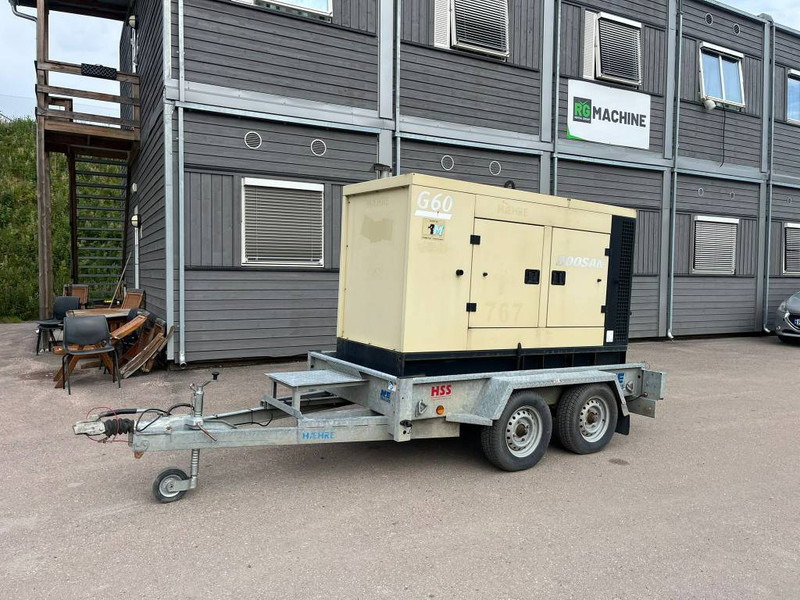 Groupe électrogène SOLD ** Doosan G 60