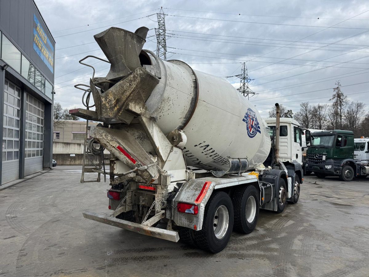 MAN TGS 32.440 8x4 Liebherr 9m3 - Camion malaxeur: photos 5 MAN TGS 32.440 8x4 Liebherr 9m3 - Camion malaxeur: photos 5