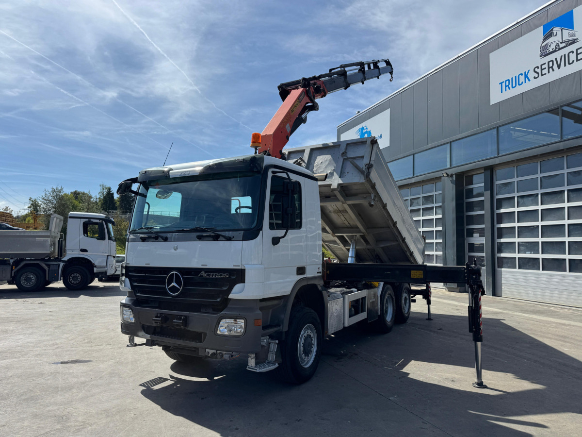 Camion grue MERCEDES Actros 2641 6x4-4 PK29000-7 Kipper: photos 11