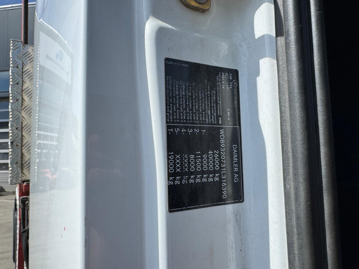 Camion grue MERCEDES Actros 2641 6x4-4 PK29000-7 Kipper: photos 19