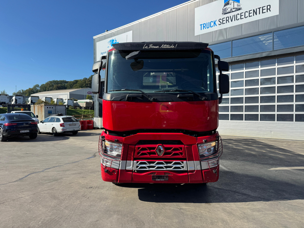 RENAULT C520 10x4 Abschiebemulde (no tipper) - Camion ampliroll: photos 2 RENAULT C520 10x4 Abschiebemulde (no tipper) - Camion ampliroll: photos 2