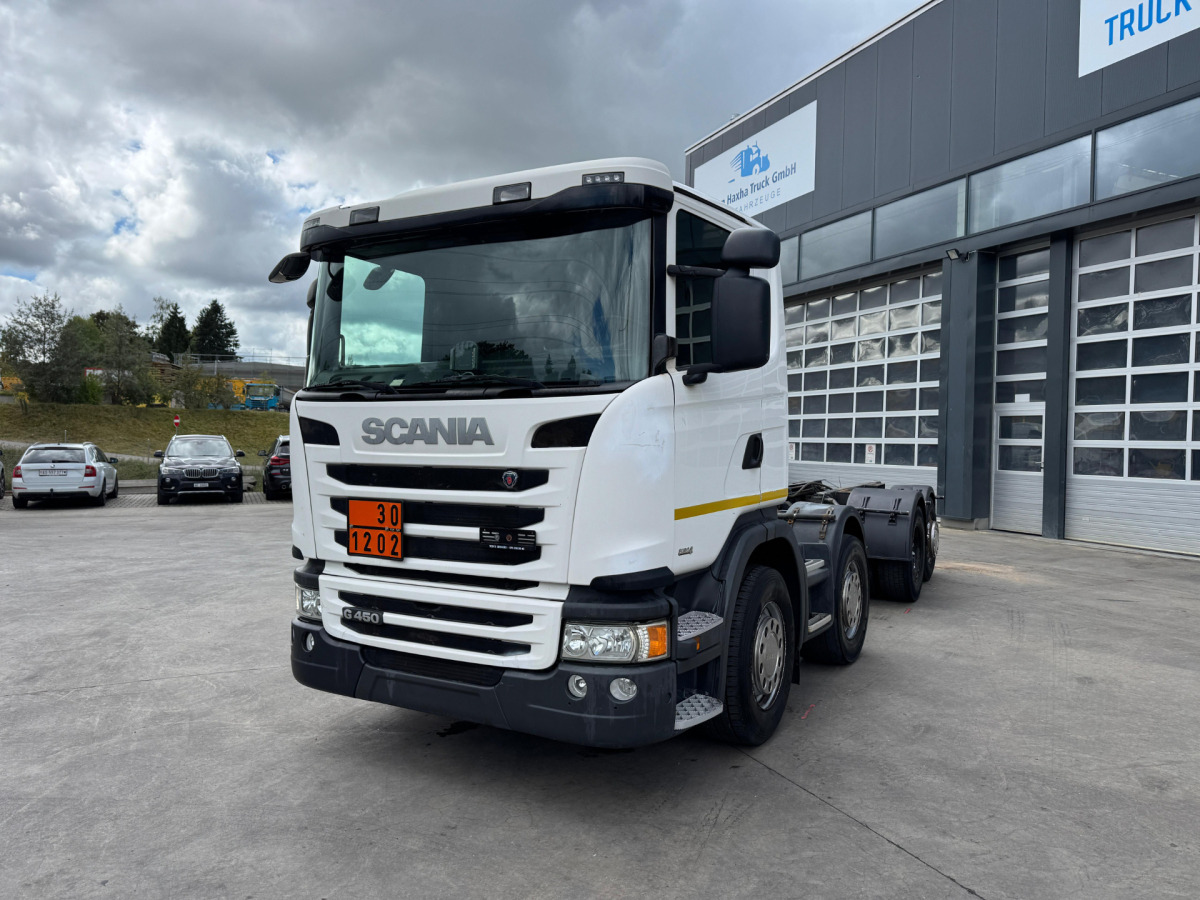 SCANIA G450 8x2 Fahrgestell - Châssis cabine: photos 1 SCANIA G450 8x2 Fahrgestell - Châssis cabine: photos 1