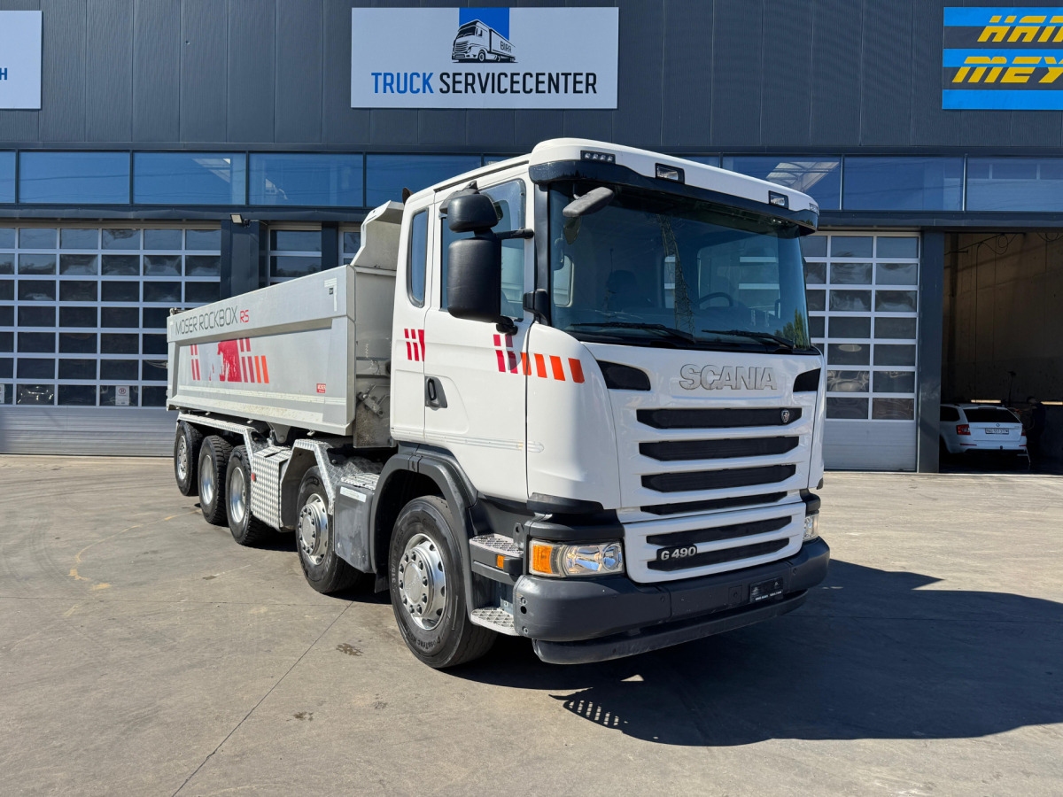 SCANIA G490 10x4 Moser 2S - Camion benne: photos 3 SCANIA G490 10x4 Moser 2S - Camion benne: photos 3