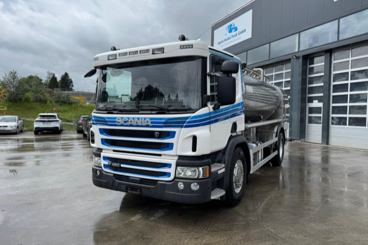 Scania P450 4x2 Jansky 10500 - Camion citerne: photos 1 Scania P450 4x2 Jansky 10500 - Camion citerne: photos 1