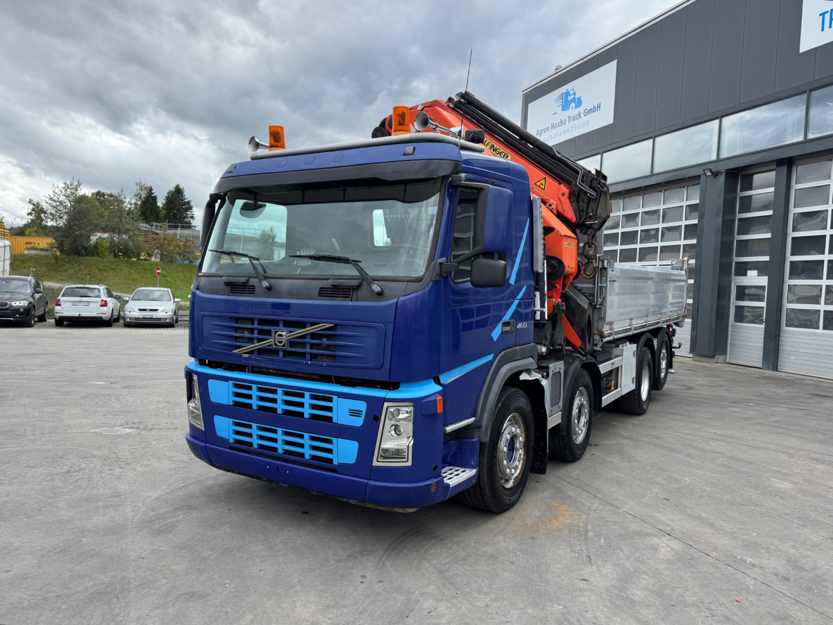 VOLVO FM-460 8x2 Palfinger PK44002 Flyjib & Seilwinde - Camion grue: photos 3 VOLVO FM-460 8x2 Palfinger PK44002 Flyjib & Seilwinde - Camion grue: photos 3