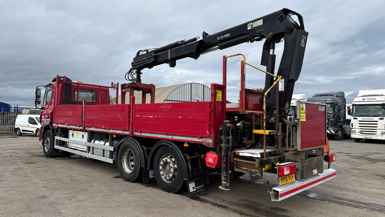 DAF CF 290 - Camion plateau, Camion grue: photos 3 DAF CF 290 - Camion plateau, Camion grue: photos 3