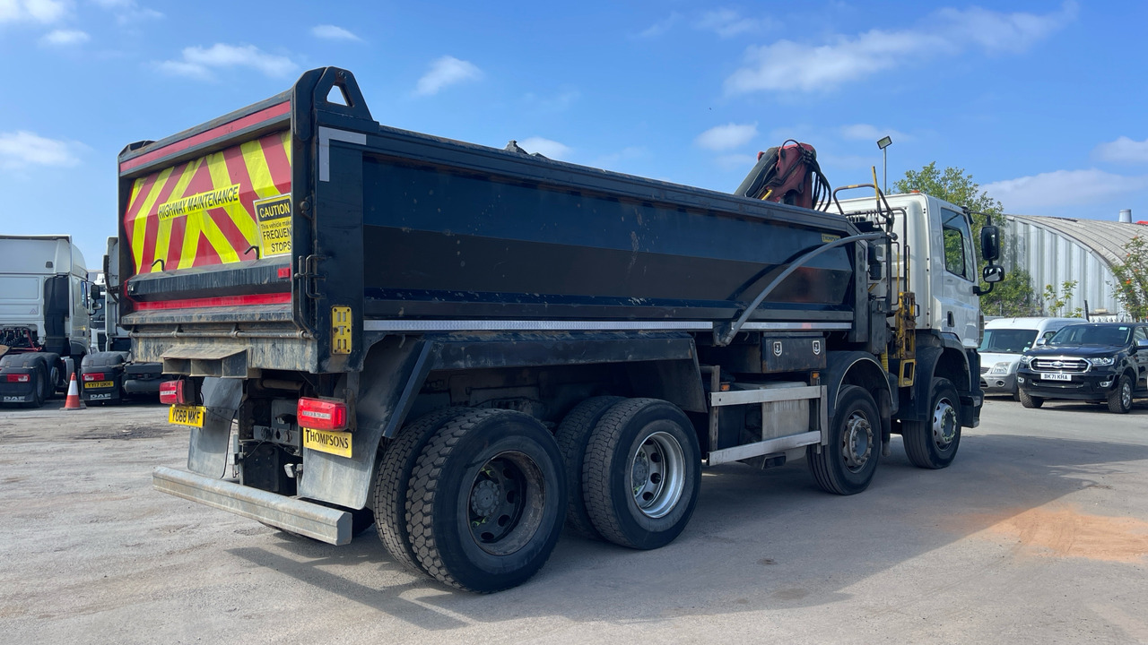 DAF CF 410 - Camion benne, Camion grue: photos 4 DAF CF 410 - Camion benne, Camion grue: photos 4